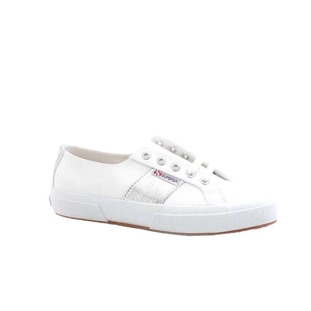 Superga Vrouw Wit 2750 Synthetic Snake Low Cut