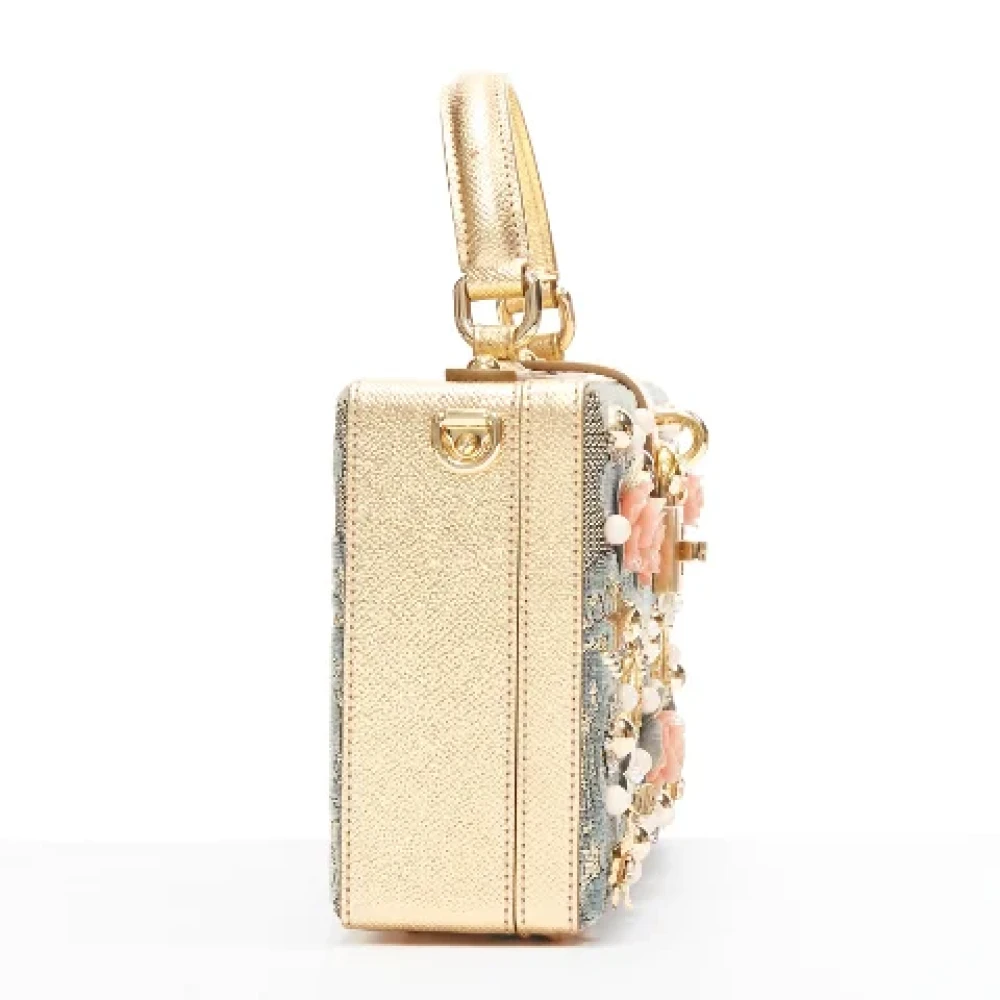 Dolce & Gabbana Pre-owned Velvet handbags Multicolor Dames