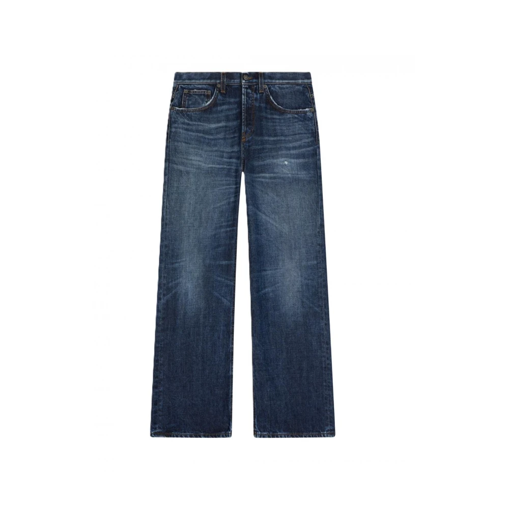 Dondup Polyester Jeans Blue Dames