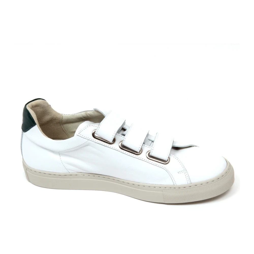 National Standard Groene versleten schoen M44-17S model Heren Schoenen Wit