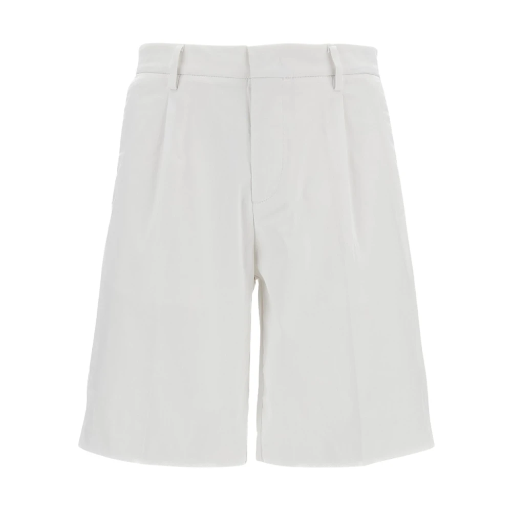 K-Way Mannelijk Wit Korte Broeken Heren, L, Chino Shorts
