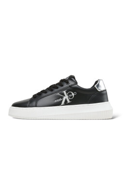 black-silver-leather-sneakers
