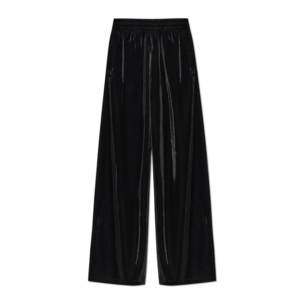 Diesel Donna Nero Pantaloni, S, New,