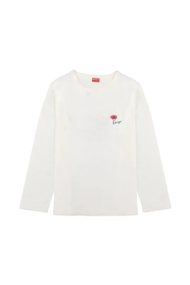 Tulpanmönstrad T-shirt