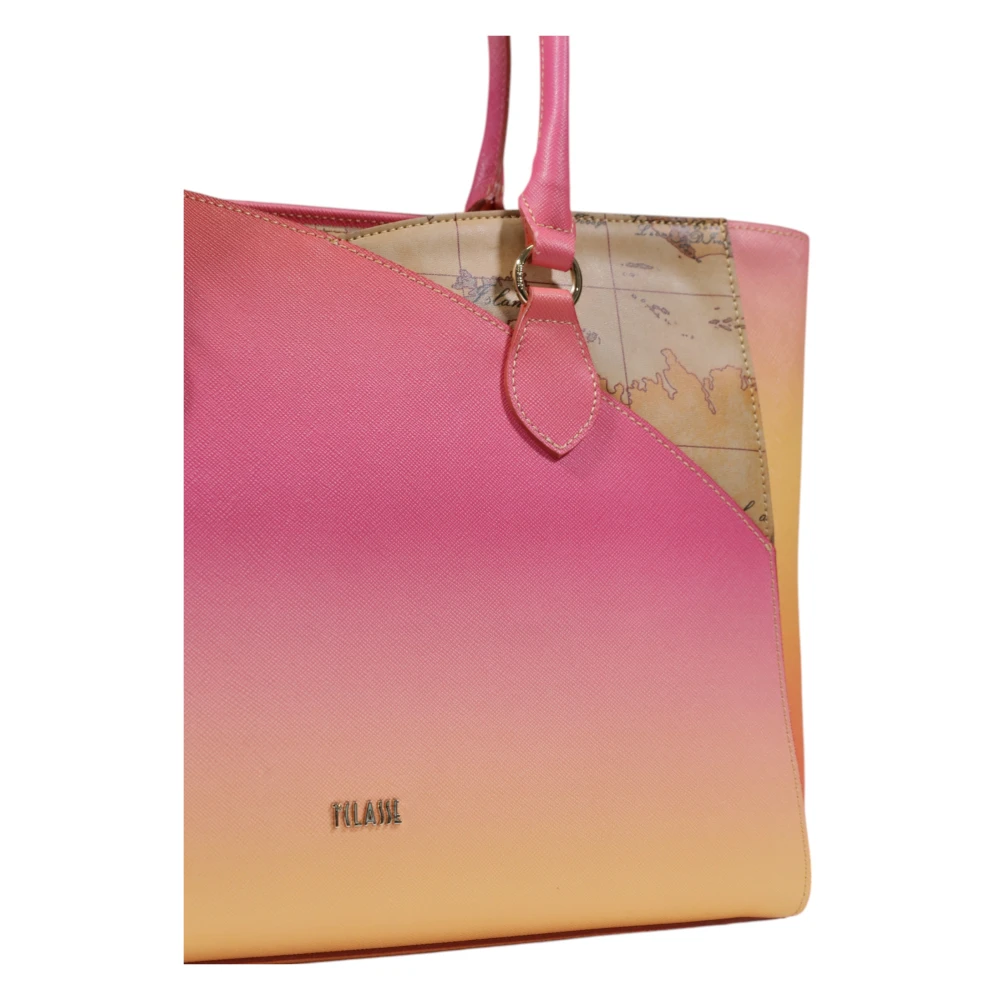 Alviero Martini 1a Classe Grote PVC-tascollectie voor vrouwen Pink Dames