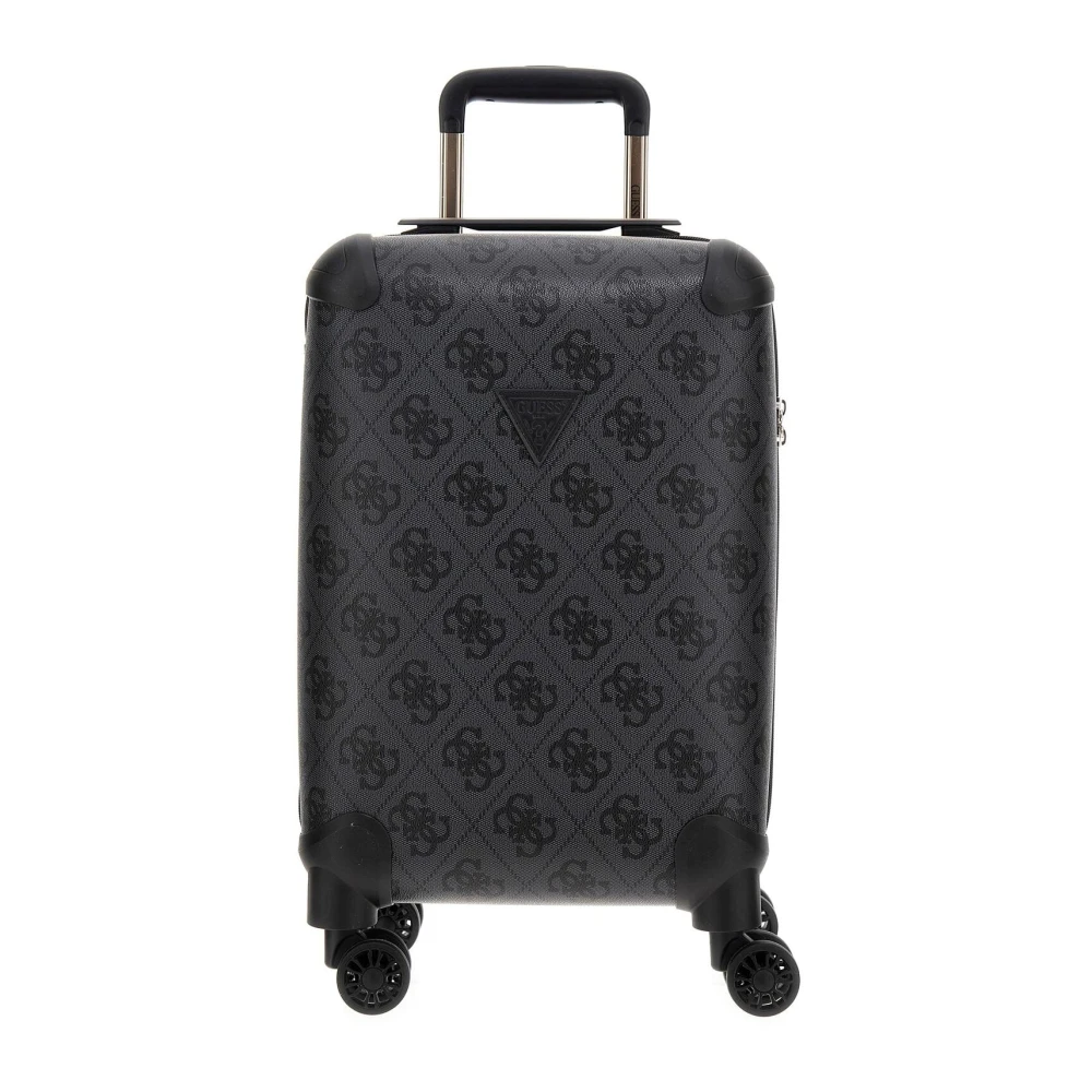 Guess Stilfull 8-hjulig resväska för kvinnor Black, Dam
