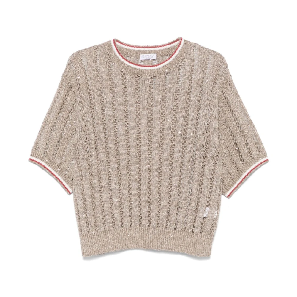 Knitwear > Round-neck Knitwear - - Brunello Cucinelli - Modalova