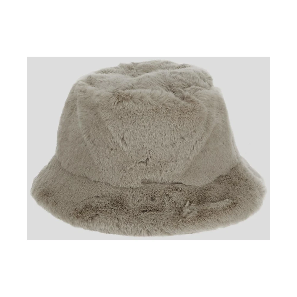 Stand Studio Polyester Bucket Hat Beige Dames