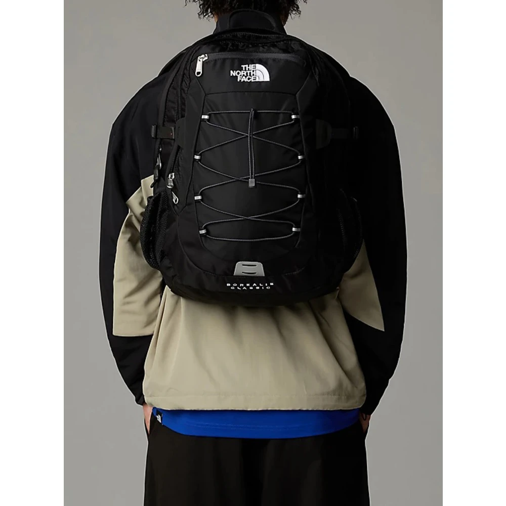 The North Face Klassieke Borealis Rugzak in Zwart Black Unisex