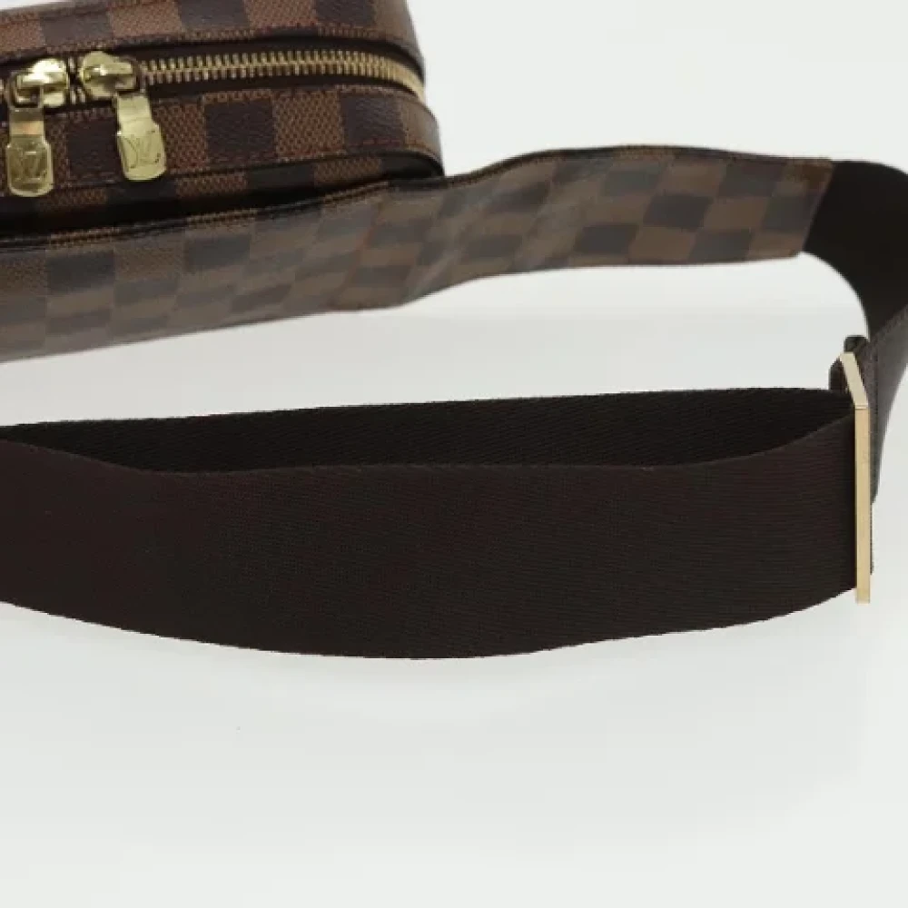 Louis Vuitton Vintage Pre-owned Canvas shoulder-bags Brown Dames