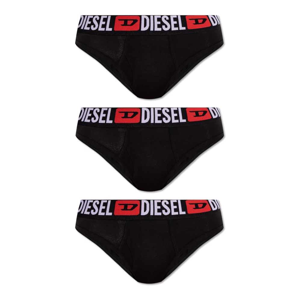 Diesel Donna Nero Mutande, S, New,