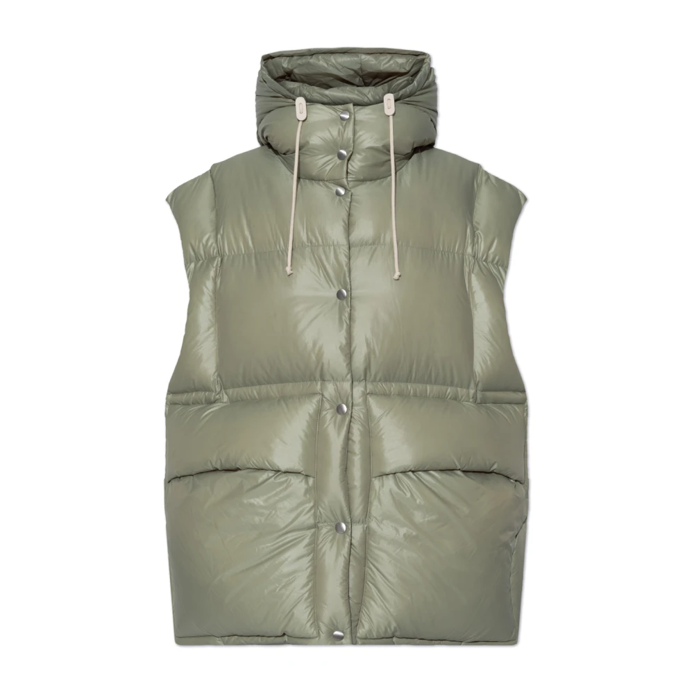 Jil Sander Donsvest Green Dames