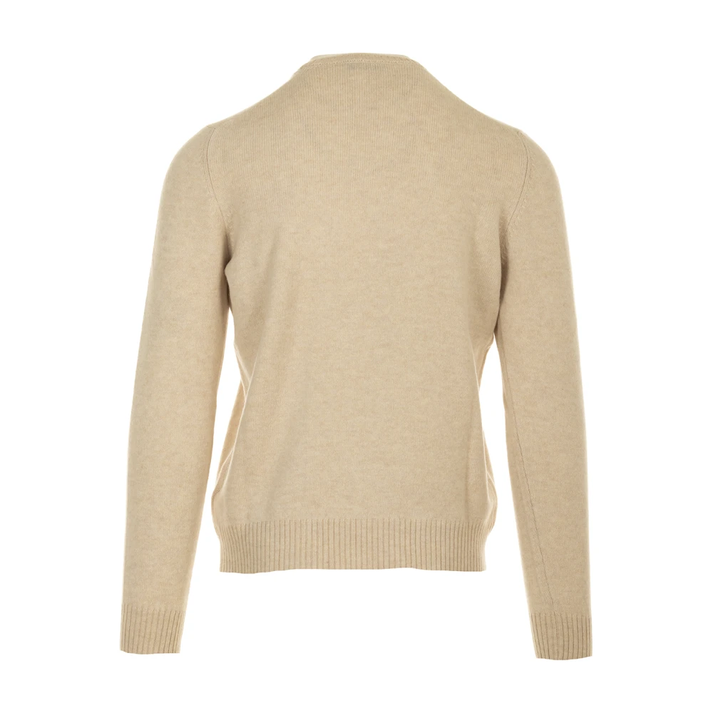 Gran Sasso Stijlvolle Paricollo Shirt Beige Heren