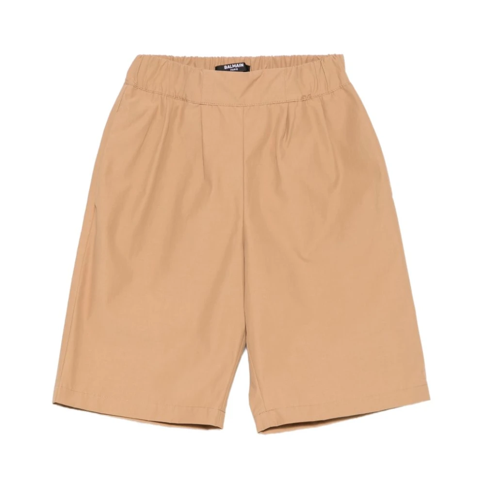 Balmain Unisex Kids Brown Shorts - Shorts - 6 Y - Kids