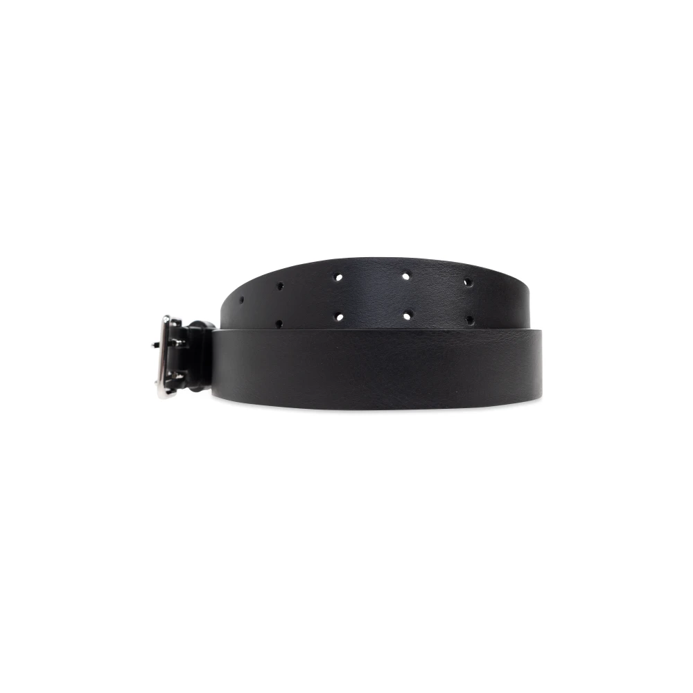 Dsquared2 Leren riem Black Heren