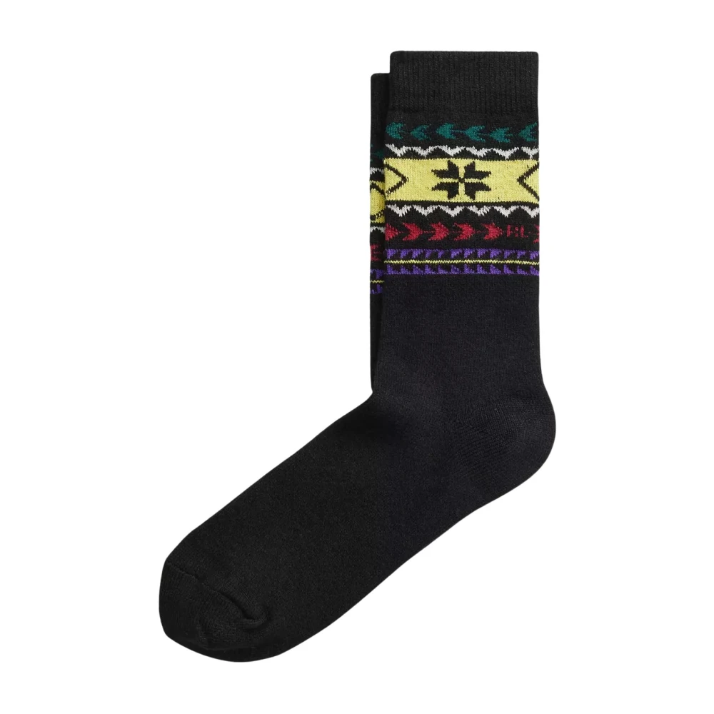 Ralph Lauren Zwarte sokken met print Black Dames