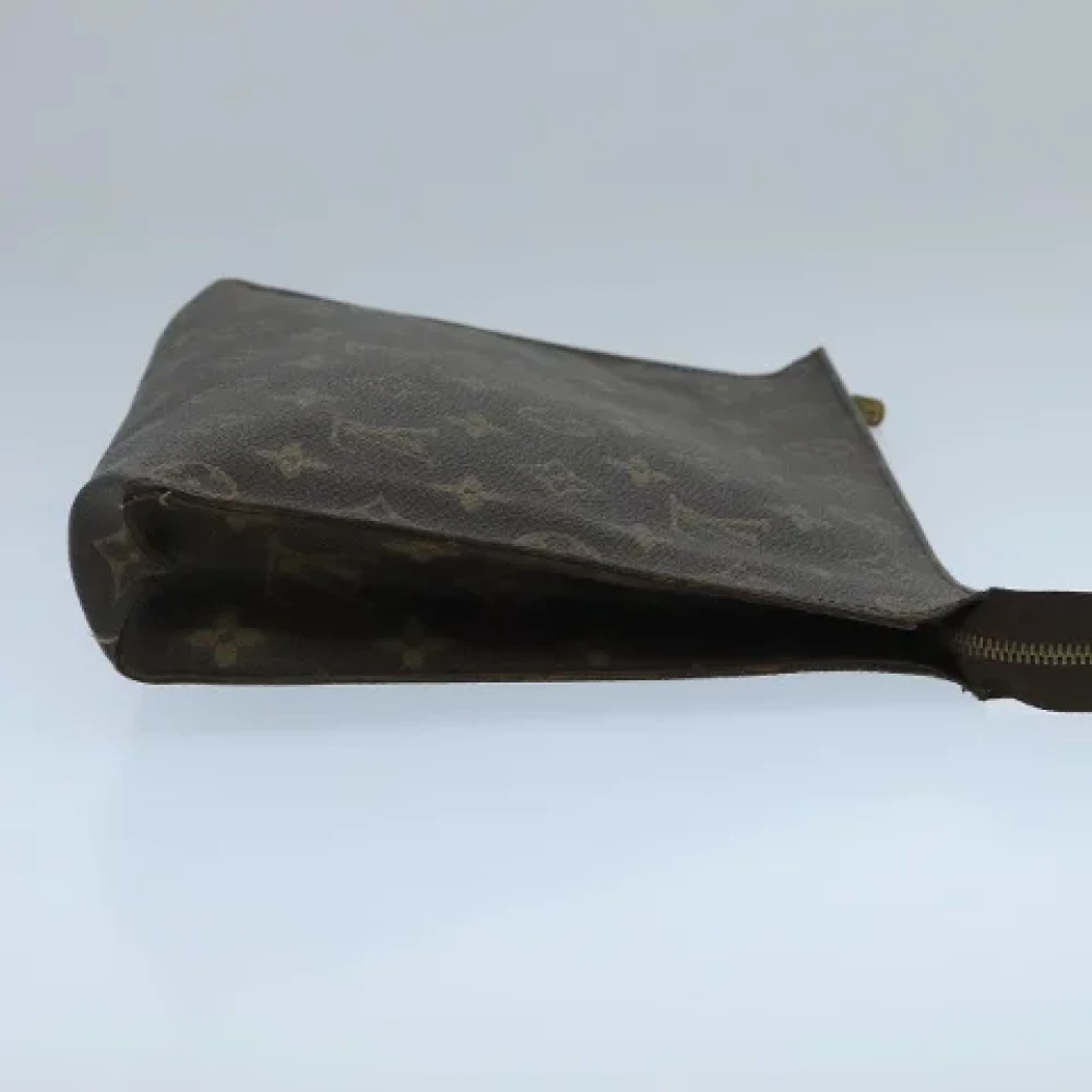 Louis Vuitton Vintage Pre-owned Canvas clutches Brown Dames