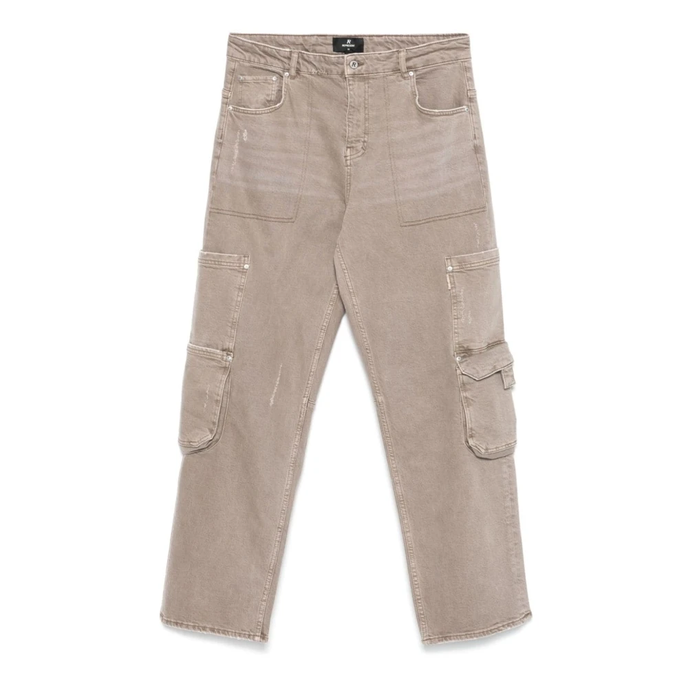 Represent Grijze Stretch Denim Workshop Jeans Gray Heren