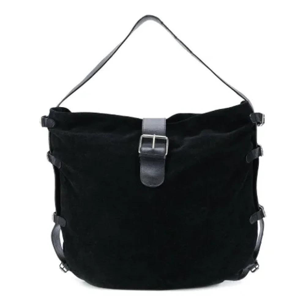 Dolce & Gabbana Pre-owned Suede handbags Black Dames