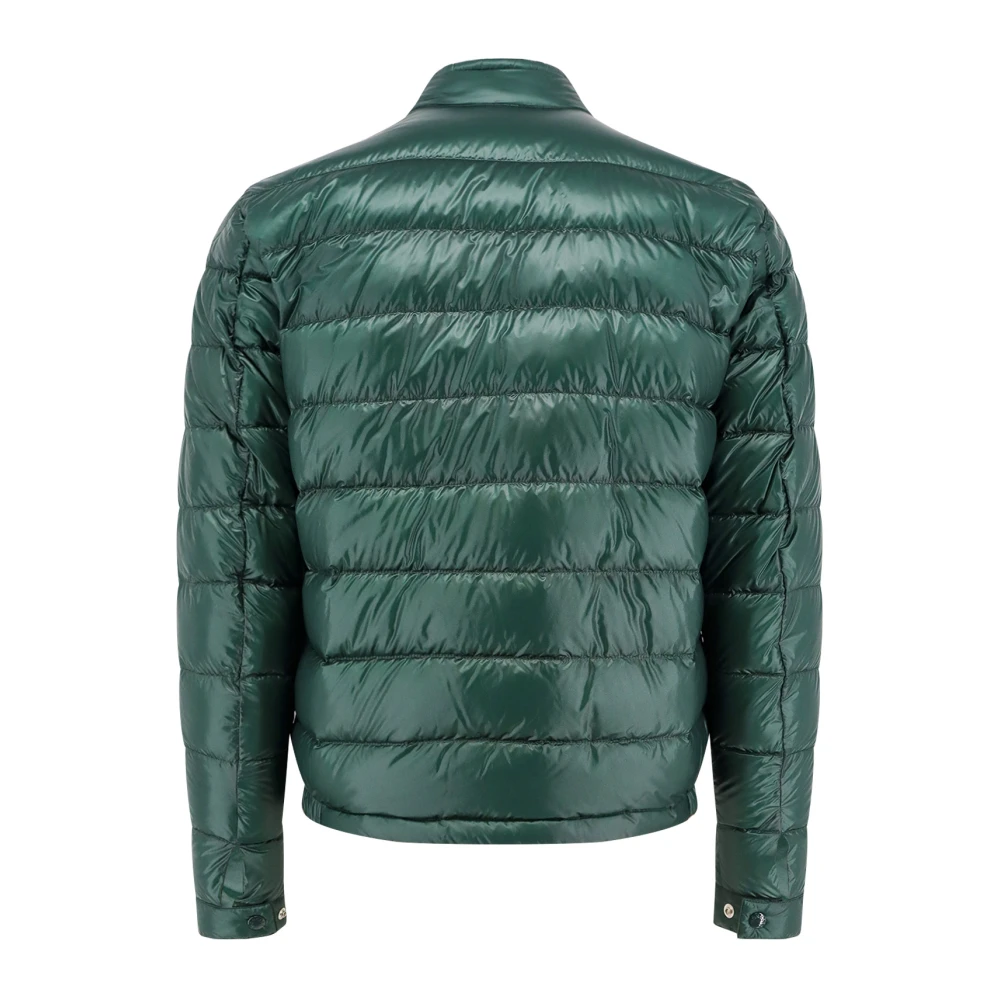 Moncler Gewatteerde jas met dubbele ritssluiting Green Heren