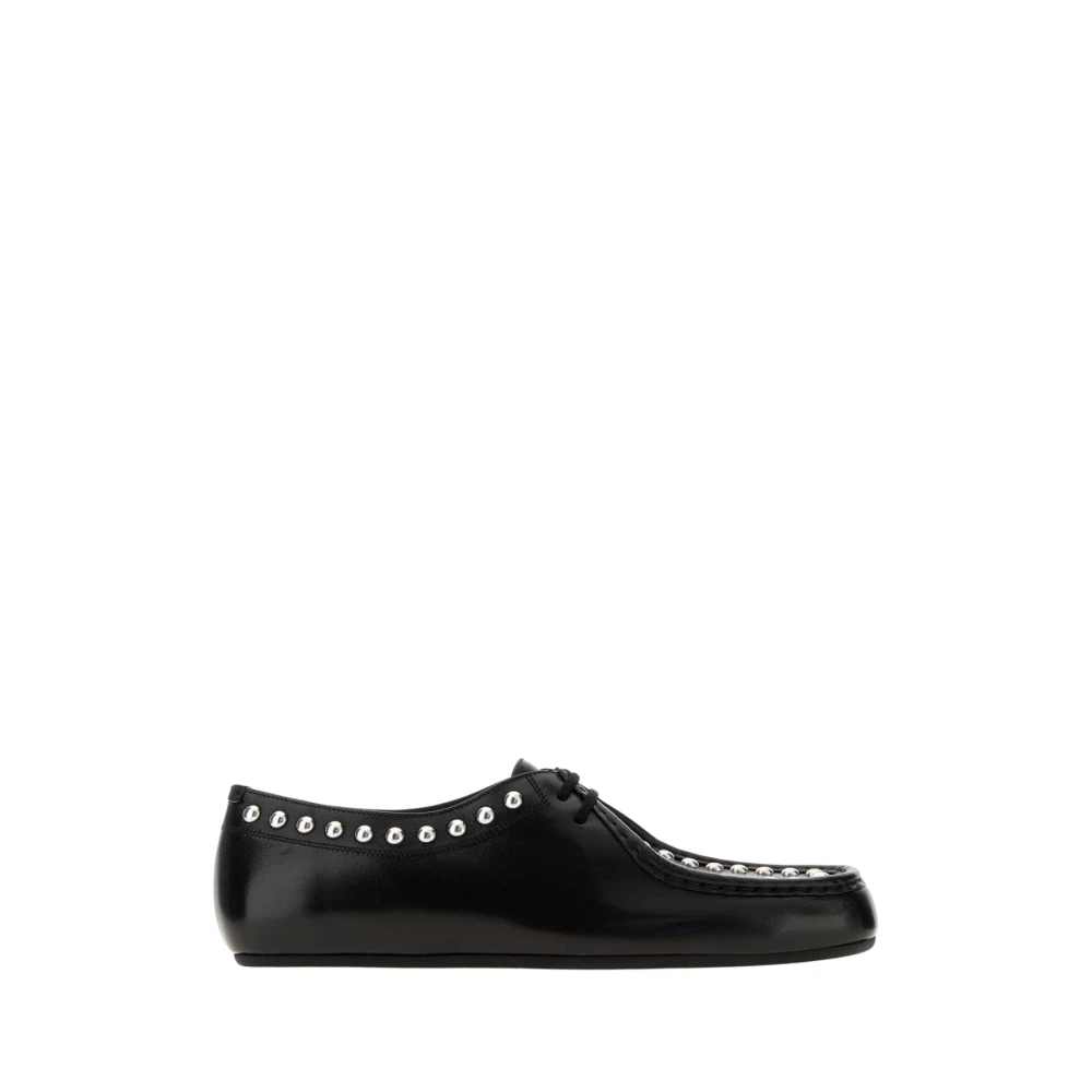 Jil Sander , Laced Shoes, Male, Black, 8 Uk, Lace-Up Shoes