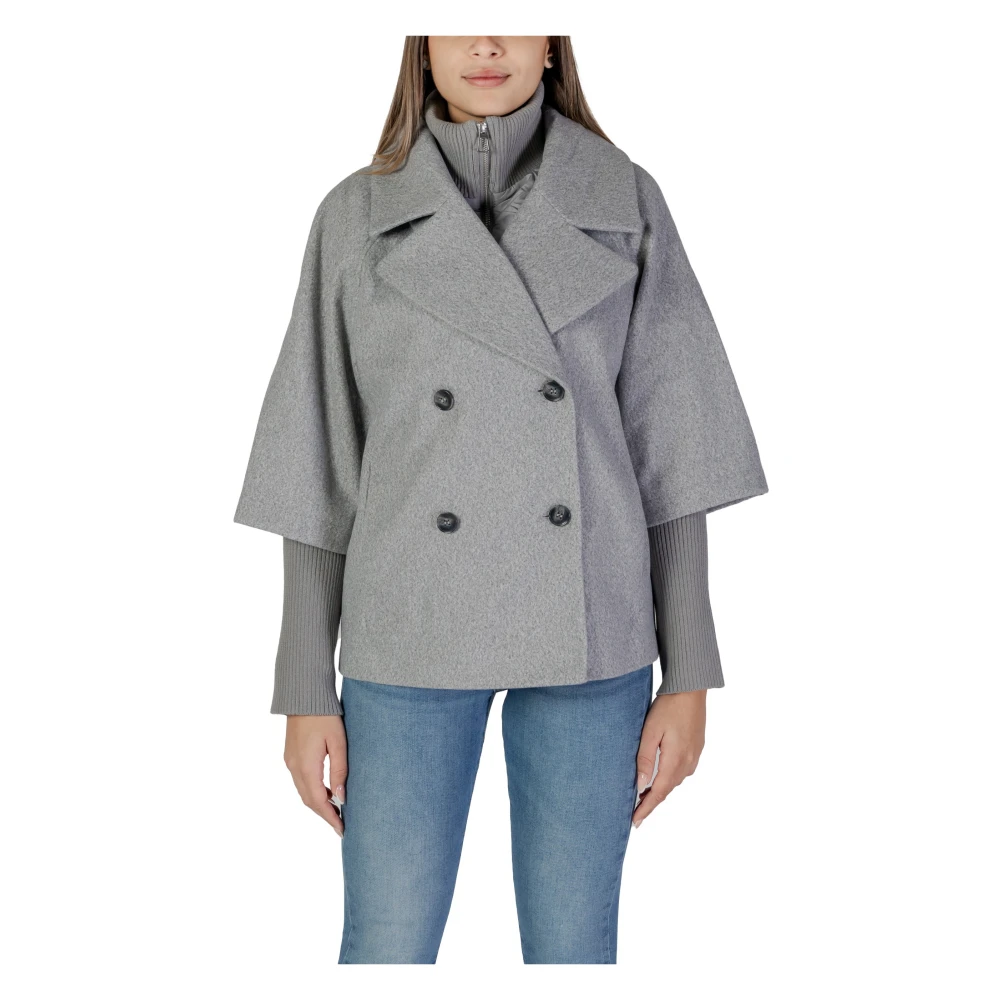 Coats > Double-Breasted Coats - - Jacqueline de Yong - Modalova