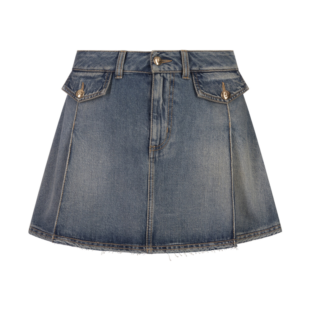 ワンピース ALEXANDER MCQUEEN Women Skirts 572240RNF034046 Blue Maxi skirt Alexander McQueen Blue size 38 IT in Polyester