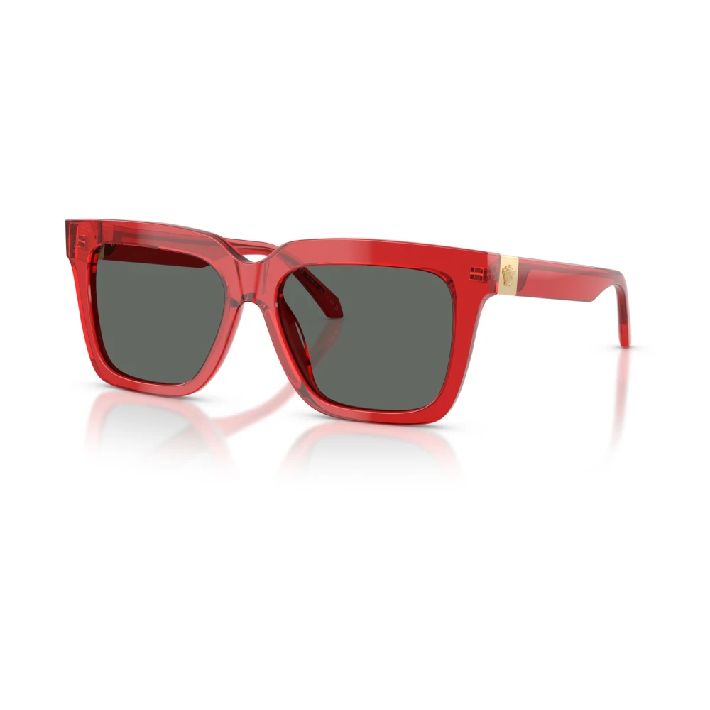 Versace Women's Red Sunglasses, 55 Mm, Ve4498 528087 Sunglasses