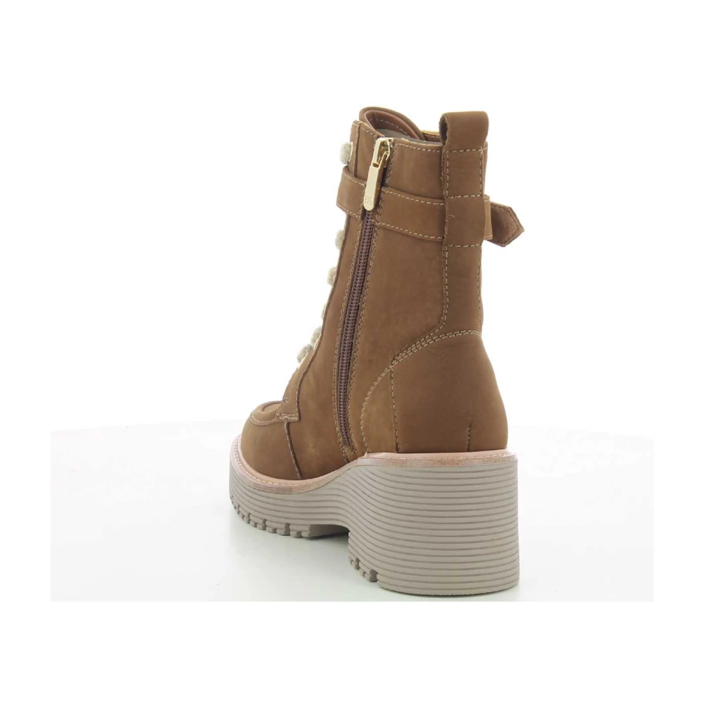 Regarde le Ciel Damesschoenen Cognac Marta-04 Brown Dames