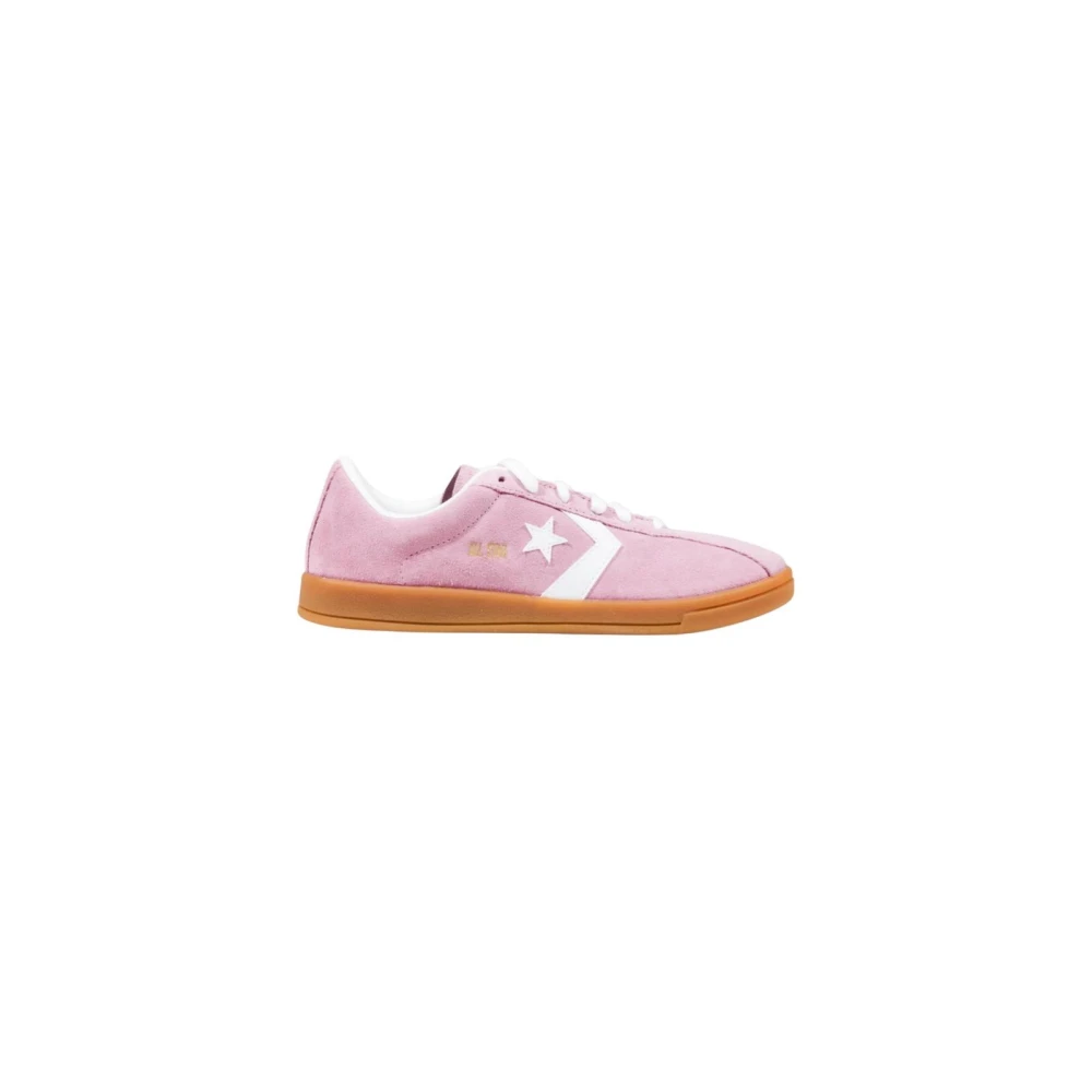 Converse , Sneakers, Female, Pink, 8 Uk, Pink Suede Lace-Up Trainers