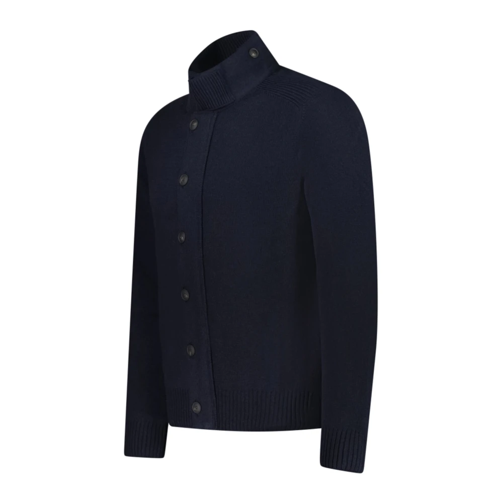 Paolo Fiorillo Capri Stijlvolle Sweaters voor Mannen Blue Heren