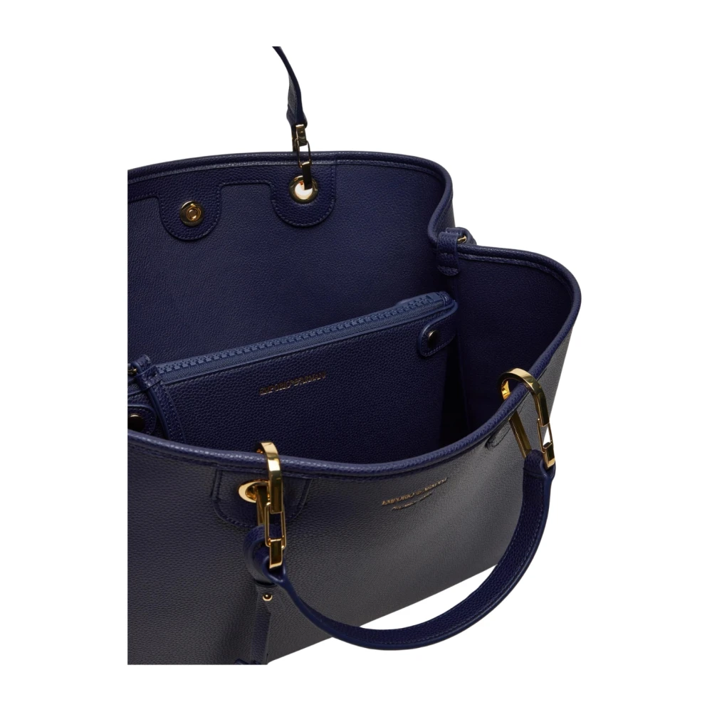 Emporio Armani Stijlvolle Shopper Tas Black Dames