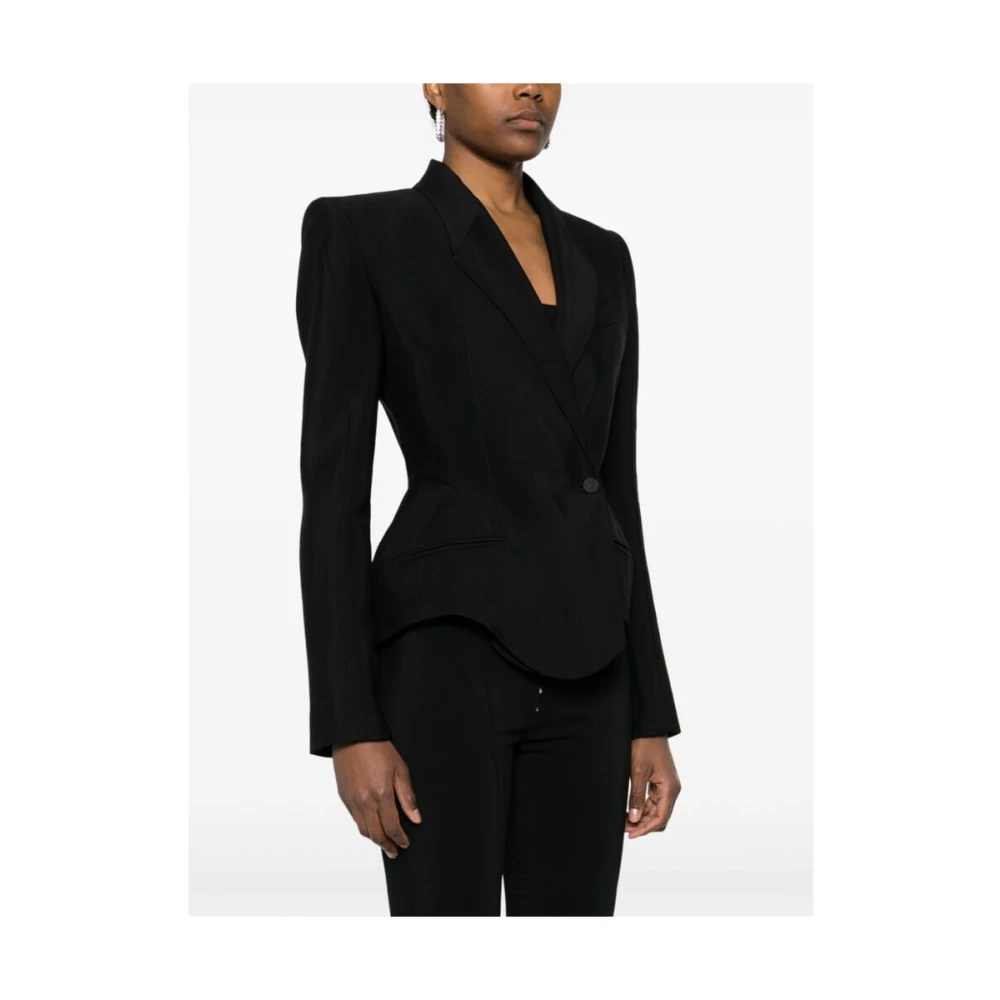 Mugler Blazers Black Dames