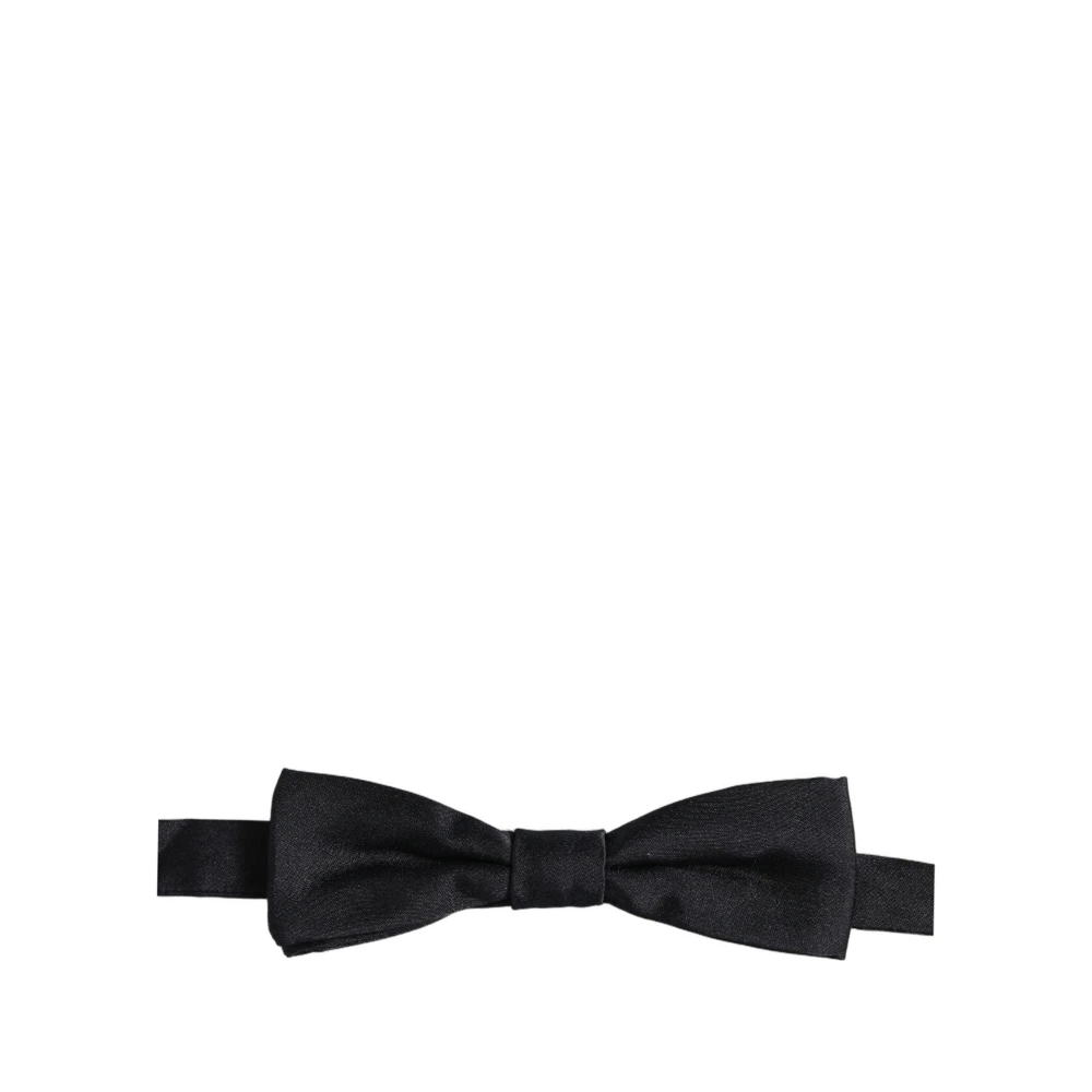 Dolce & Gabbana Pre-Tied Bow Tie - Male - Bow Ties - Black - One Size - Accessories