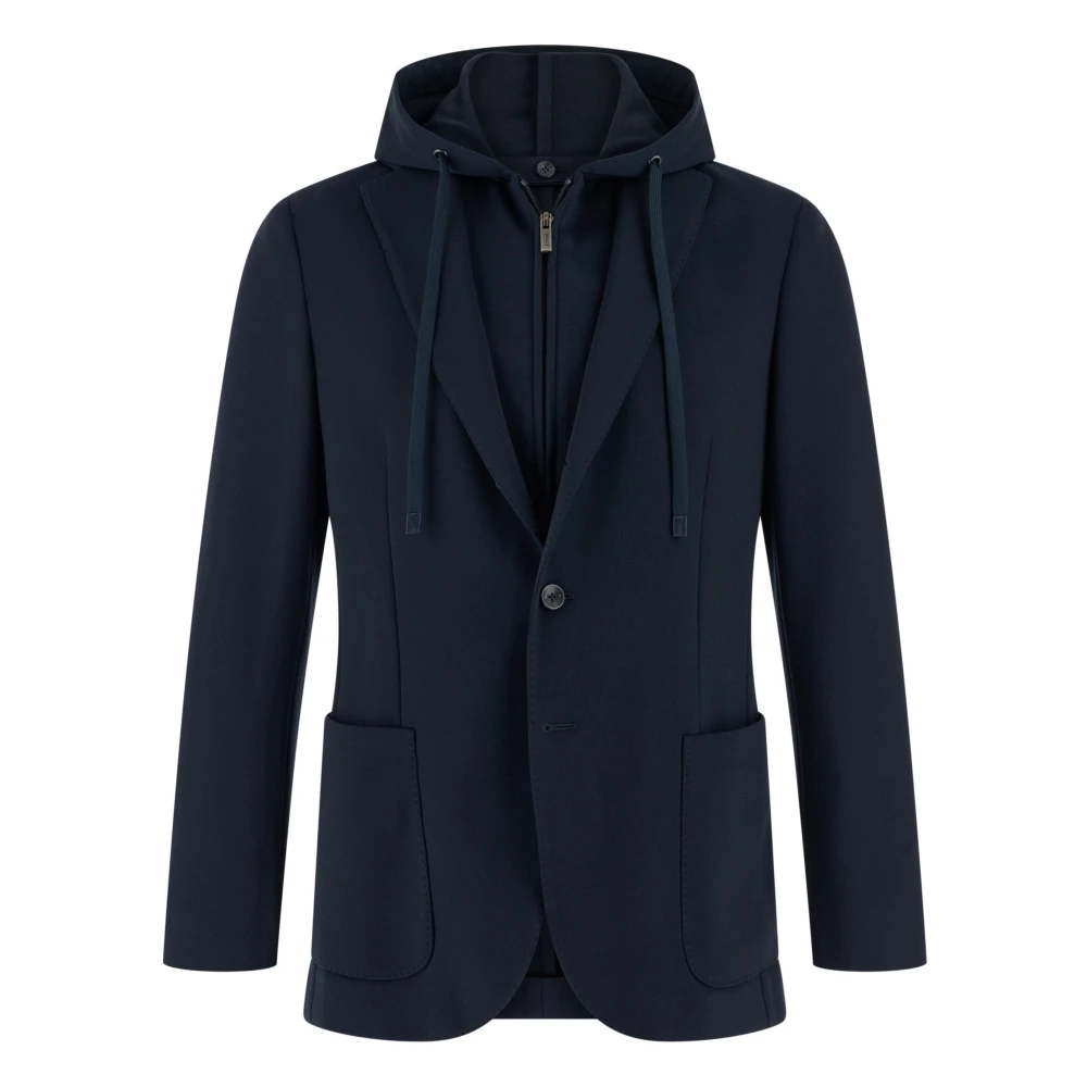 Boggi Milano Homme Bleu Vestes, Taille: Xl Veste Sweat Madison