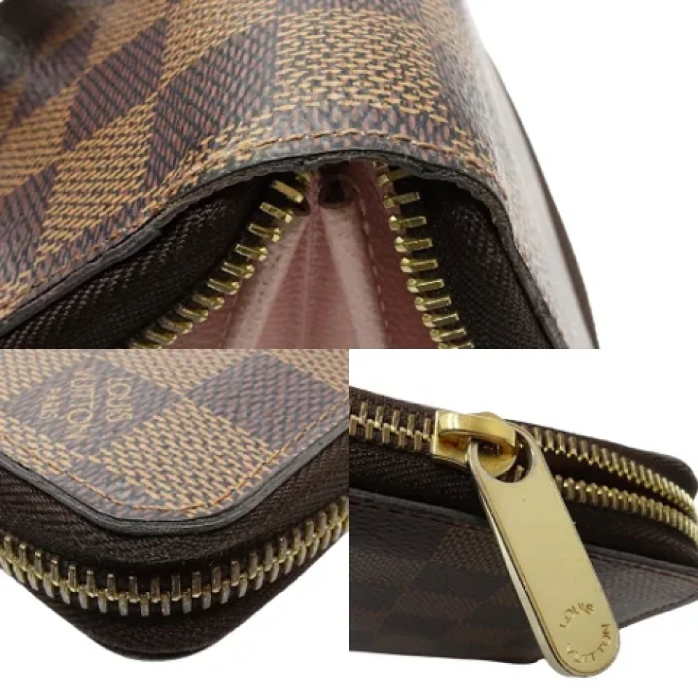 Louis Vuitton Vintage Pre-owned Canvas wallets Brown Dames