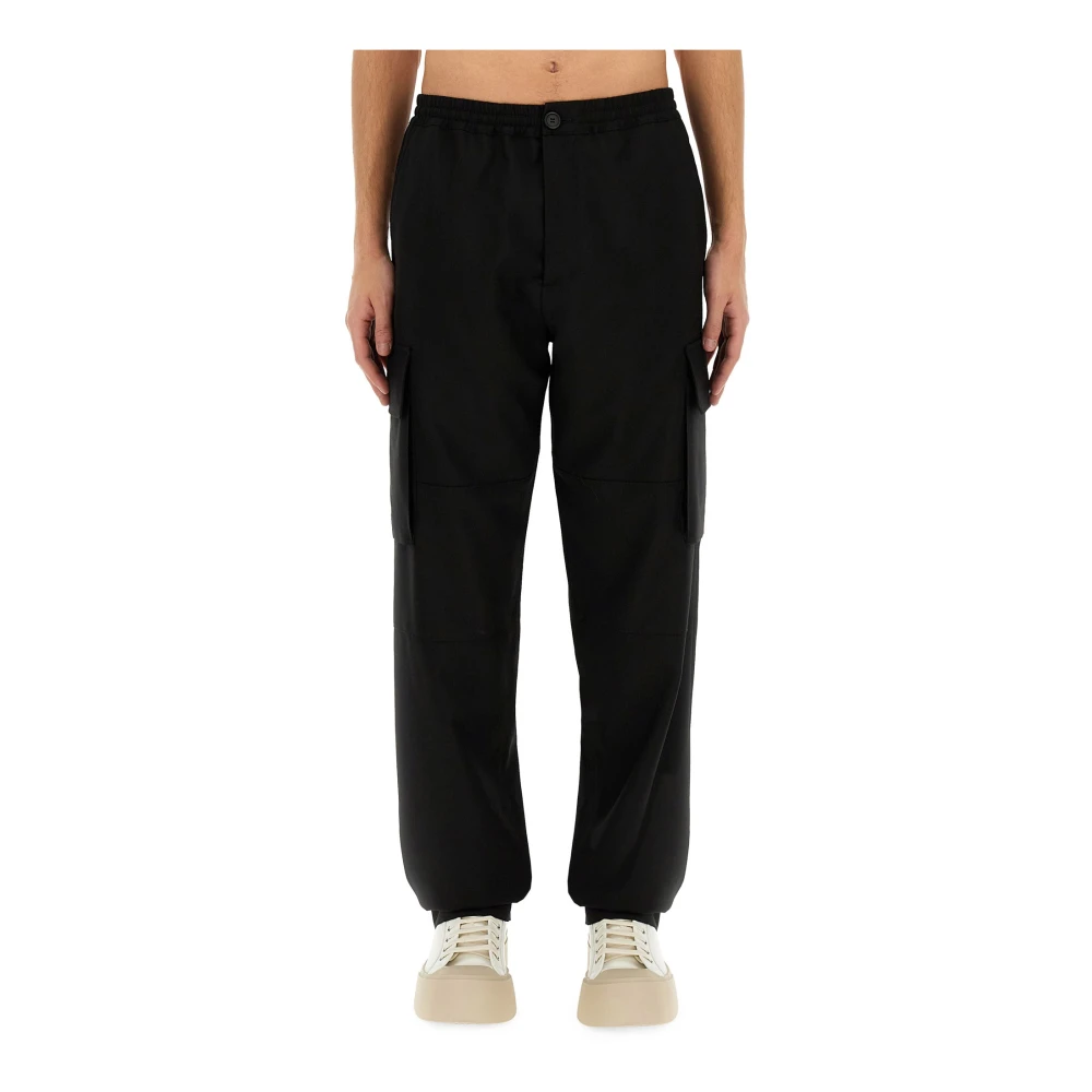 Marni Homme Bleu Pantalons, Taille: Xl Pantalon En Laine
