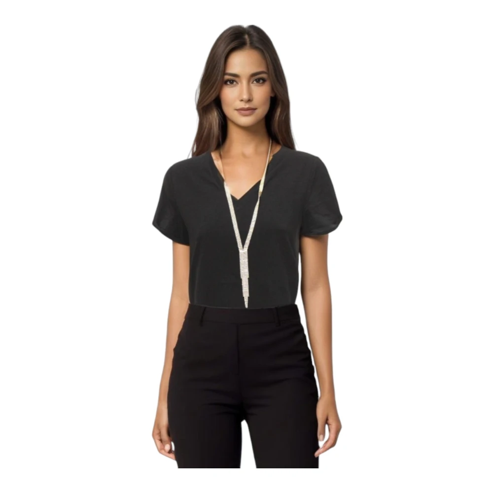 Gaudi Korte Mouw T-shirt White Dames