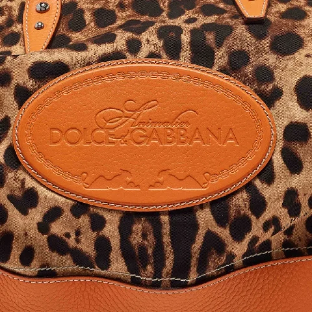 Dolce & Gabbana Pre-owned Fabric handbags Orange Dames