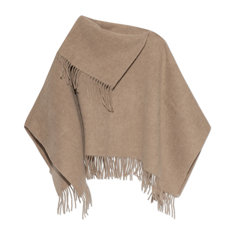 By Malene Birger Wollen poncho By Herenne Birger Beige Dames