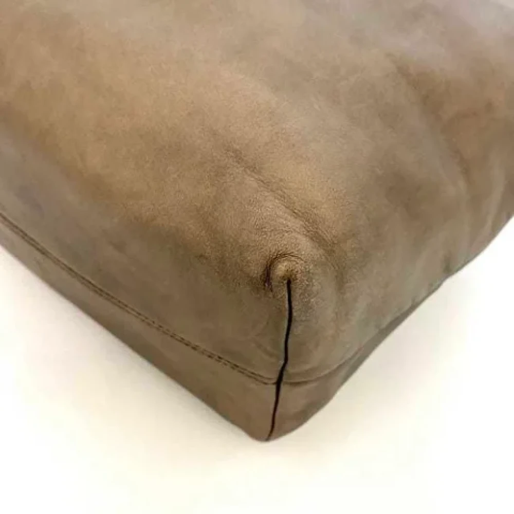 Loewe Pre-owned Leather shoulder-bags Brown Dames