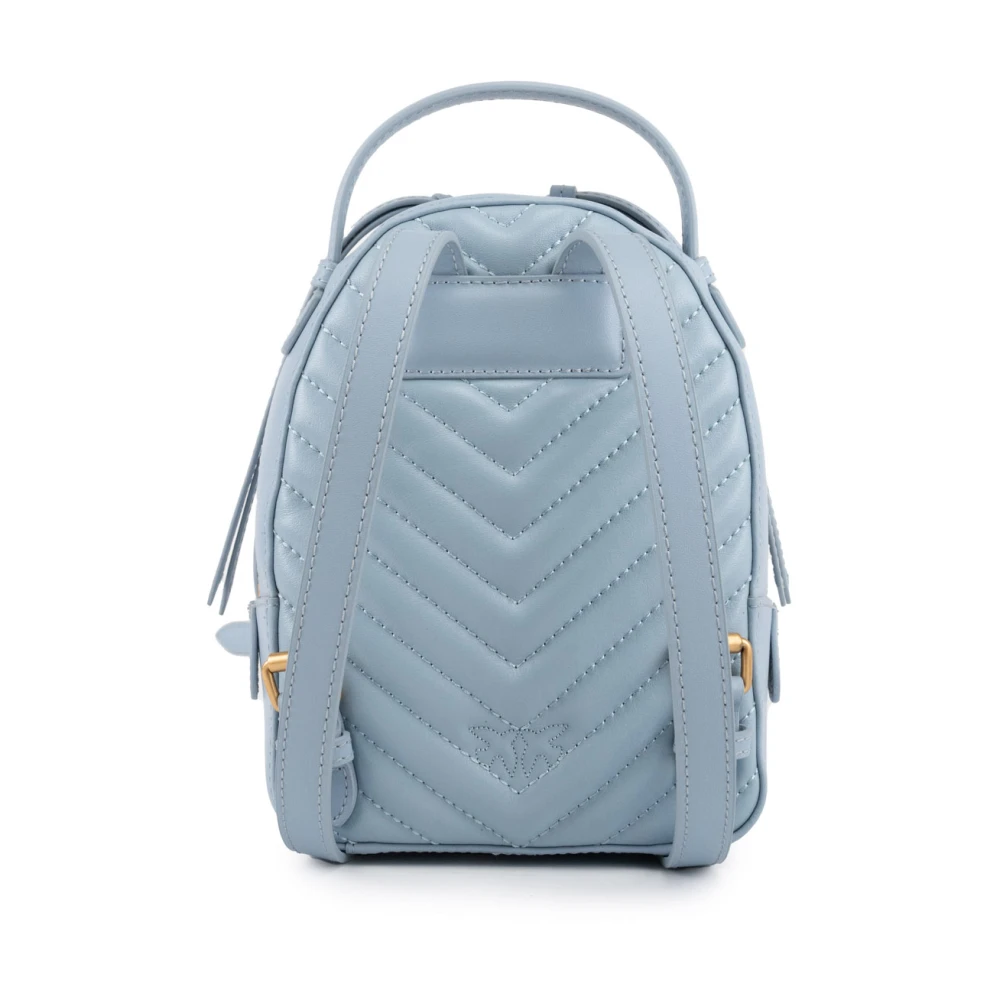 pinko Lichtblauwe Love Bag Rugzak Blue Dames