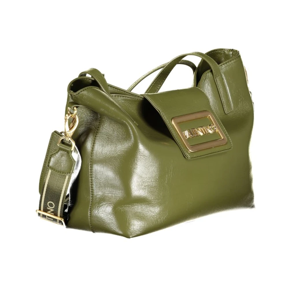 Valentino by Mario Valentino Groene Polyethyleen Handtas Green Dames