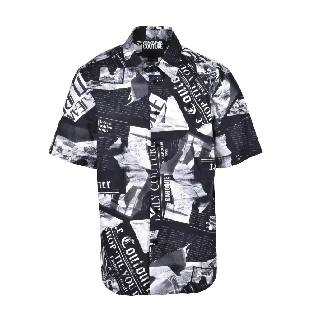 Shirts > Short Sleeve Shirts - - Versace Jeans Couture - Modalova