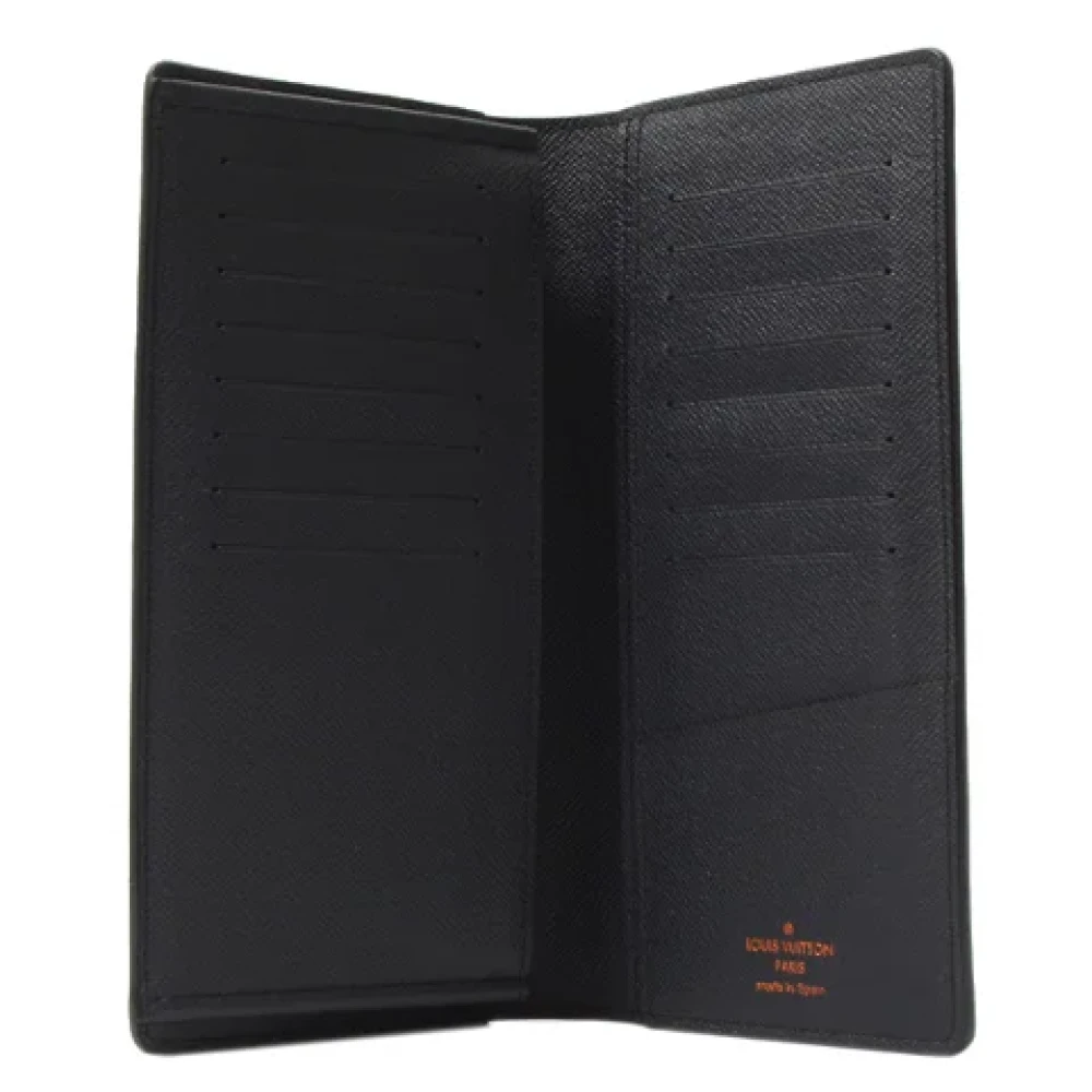 Louis Vuitton Vintage Pre-owned Canvas wallets Black Heren