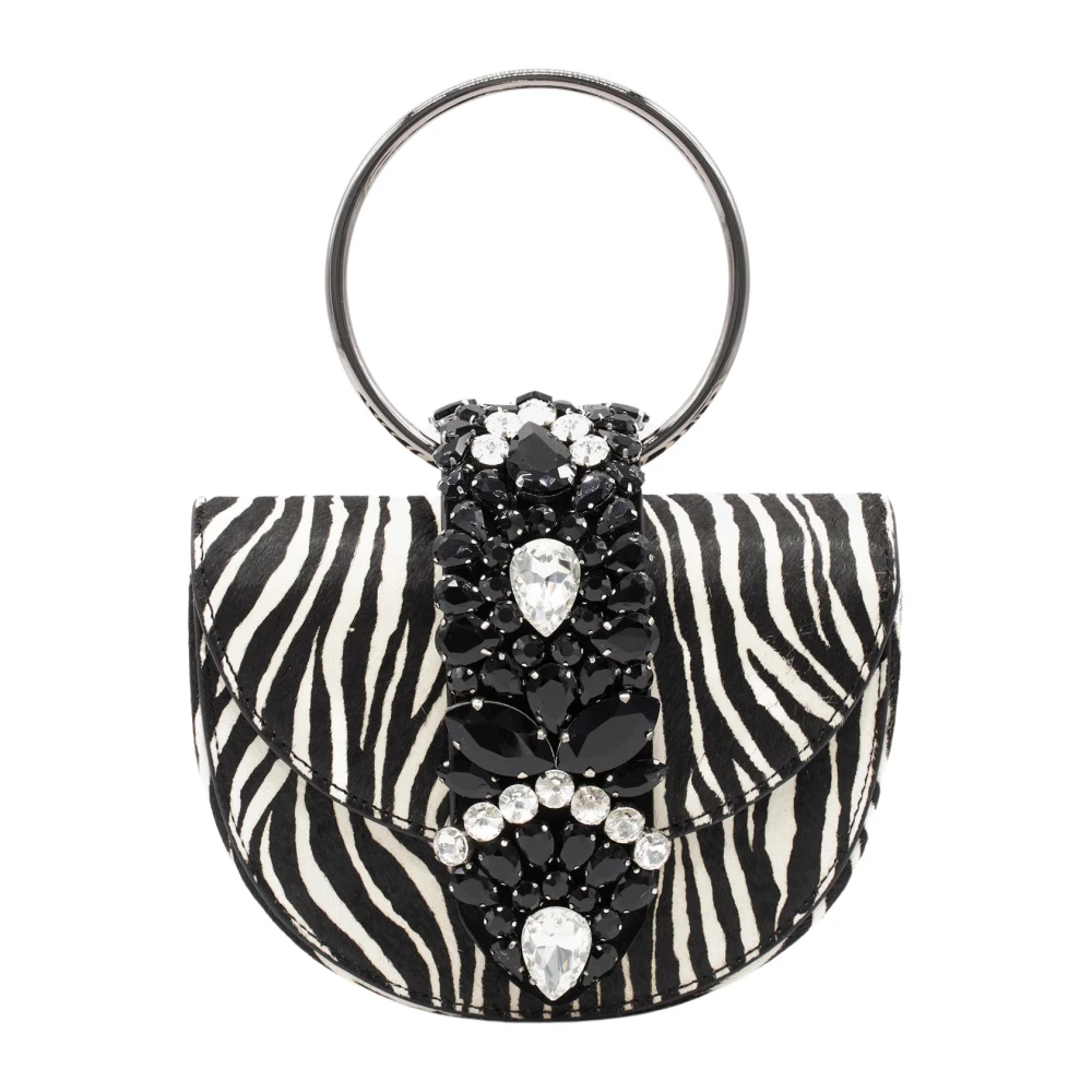 Alma en Pena Maan Clutch Bag Black Dames