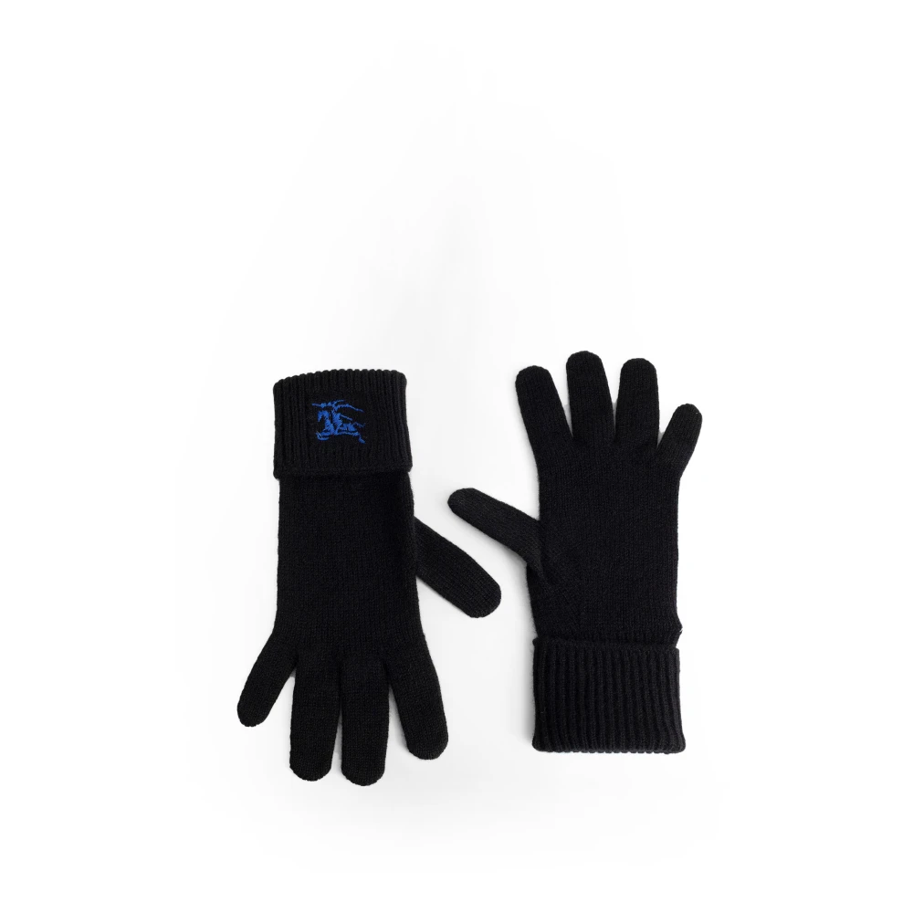 Burberry Gebreide Cashmere Handschoenen Black Unisex