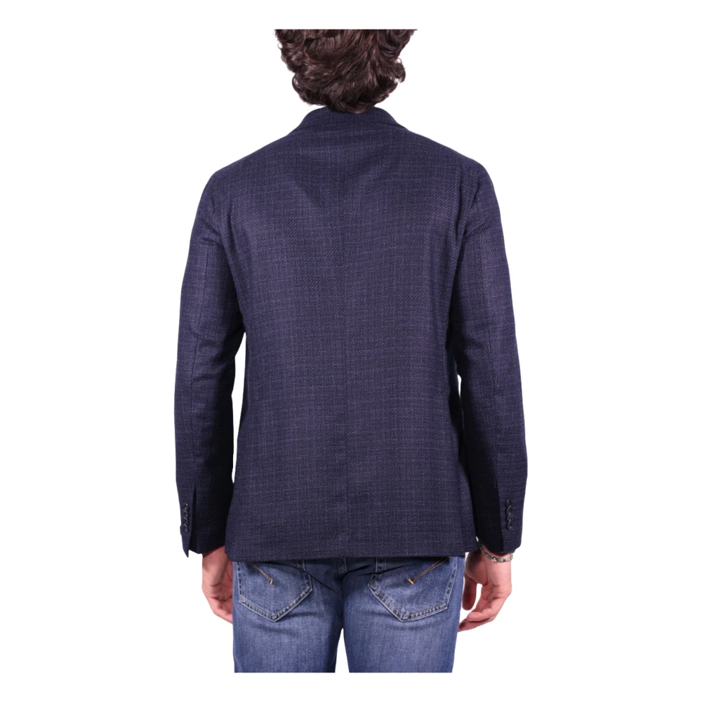 Tagliatore Jassen Blauw Blue Heren