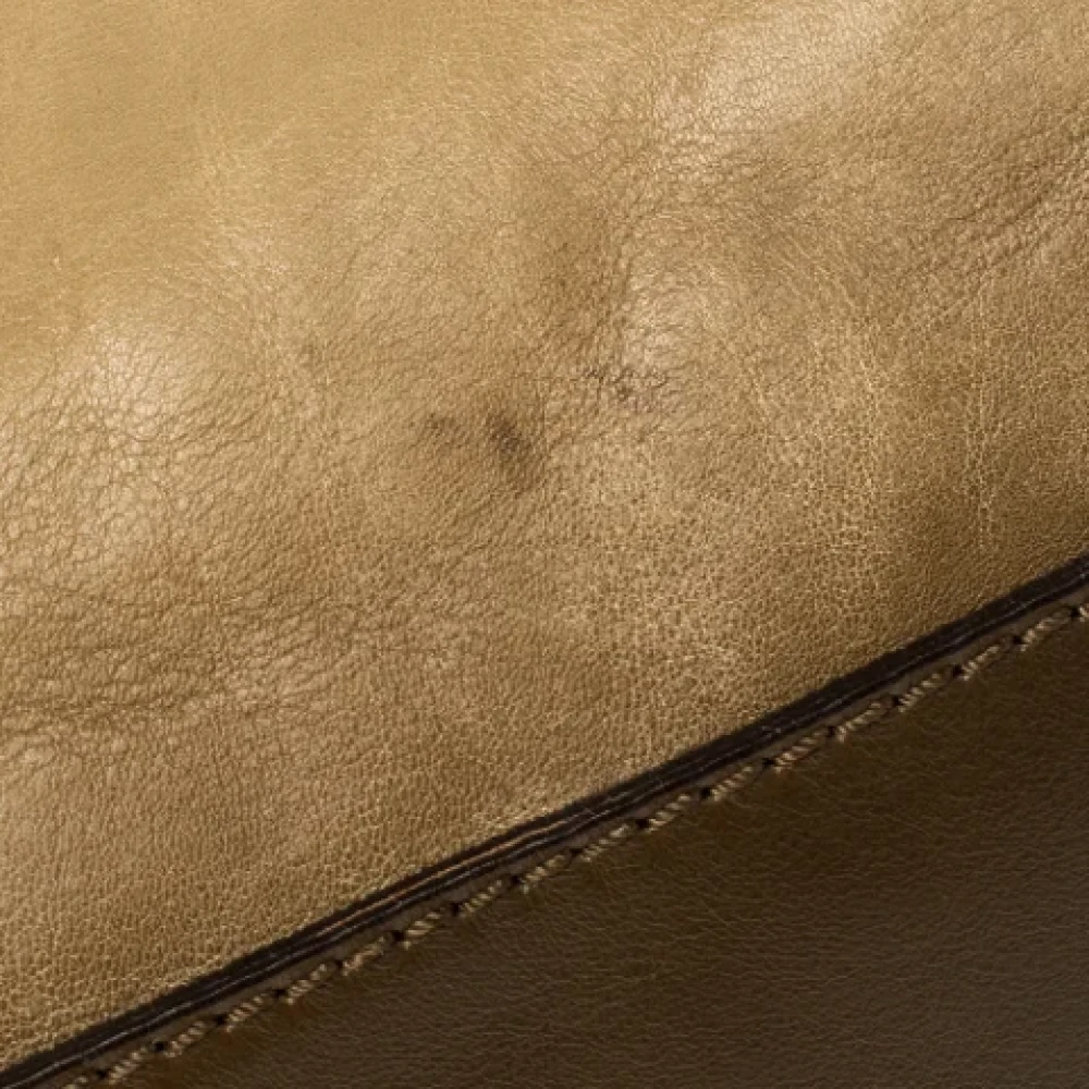 Burberry Vintage Pre-owned Leather handbags Brown Dames