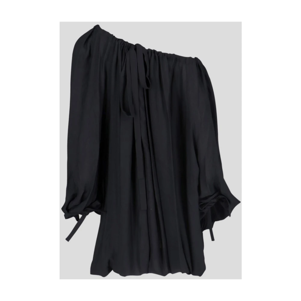 Khaite Stijlvolle Ribgebreide Top Black Dames